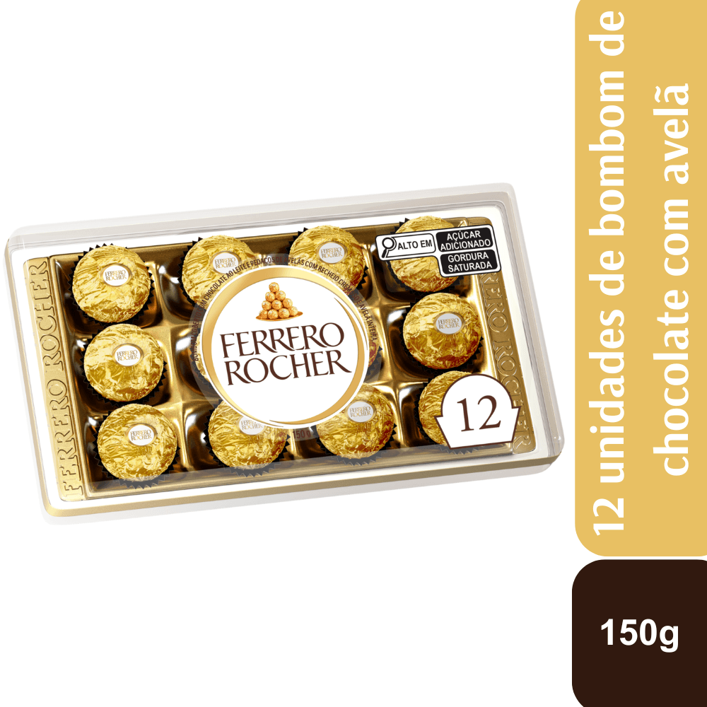 Ferrero Rocher 12 unid 150g - Image 1