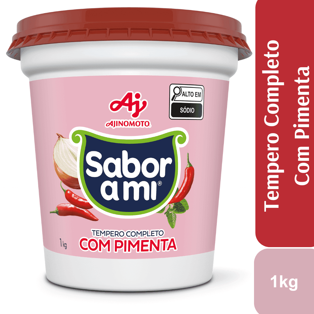 Tempero Completo Sabor A Mi® Com Pimenta 1Kg - Image 1