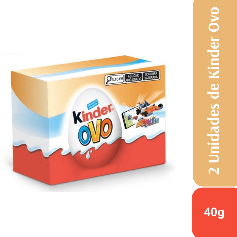 Kinder Ovo 2 unis 40g - Image 1