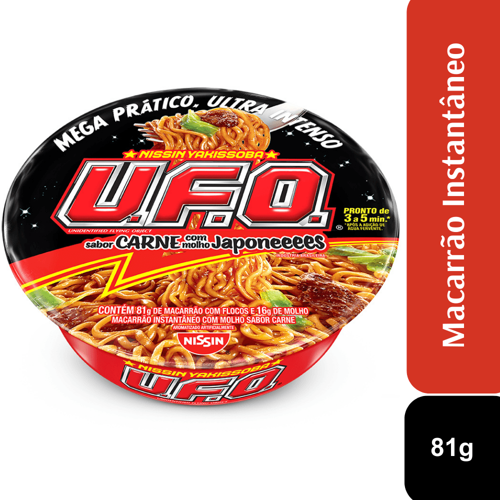 Ufo Carne Com Molho Japonês 97g - Nissin - Image 1