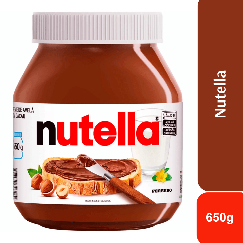 Nutella Creme de Avelã 1 uni 650g - Image 1