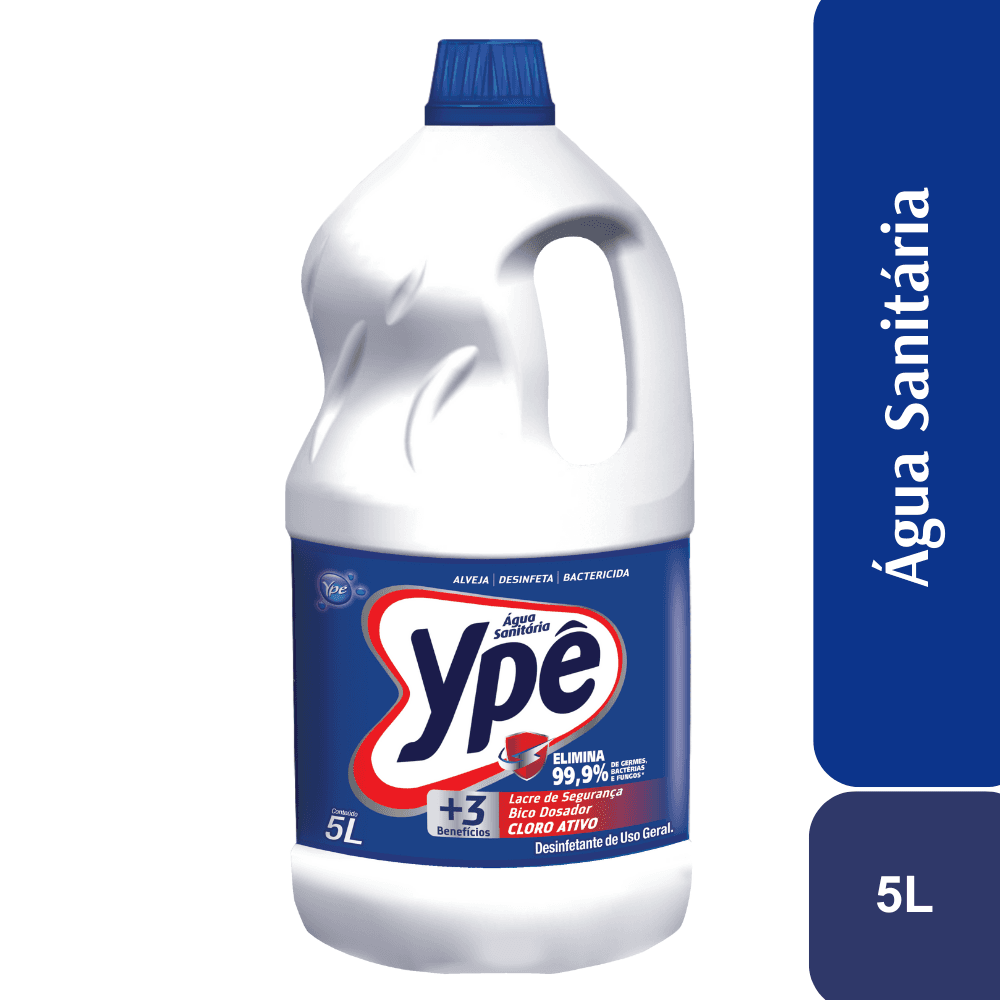 Água Sanitária Ypê Pro Fr 5l Pet - Image 1