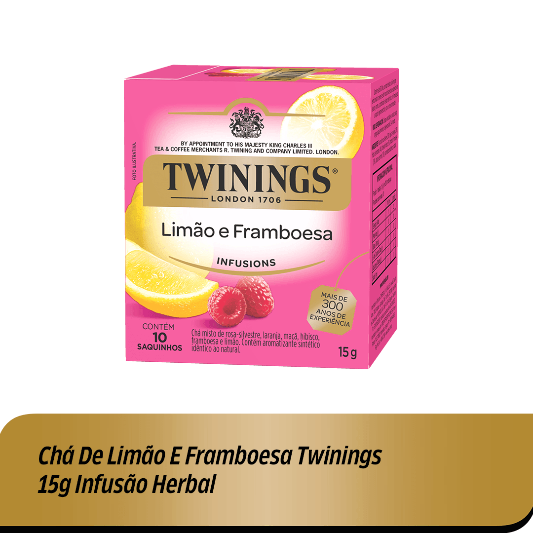 Cha Misto Limao Framb 15g 12unx10sch Tws - Image 1
