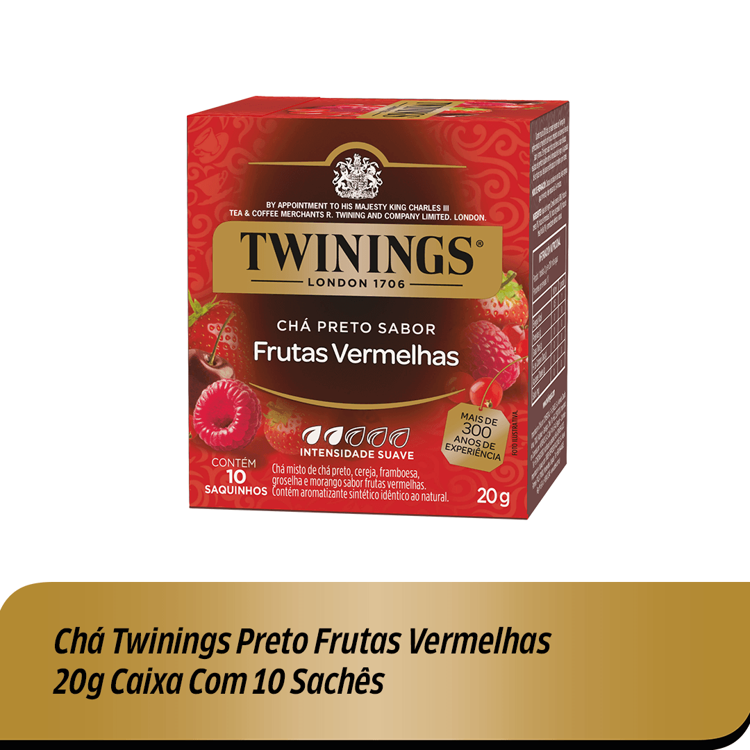 Cha Preto Frut Verm 20g 12unx10sch Tws - Image 1