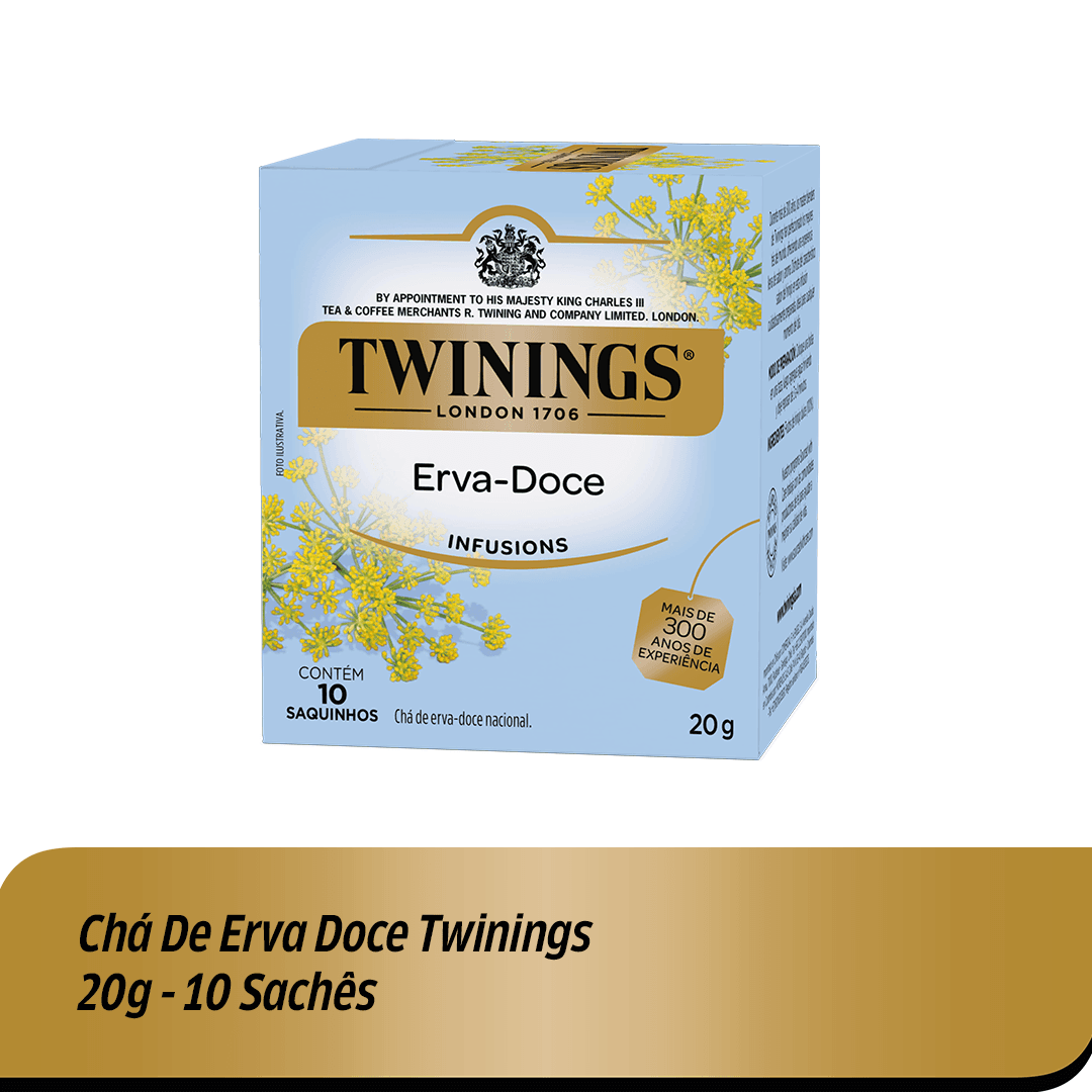 Cha Erva Doce Nac 20g 12unx10sch Tws - Image 1