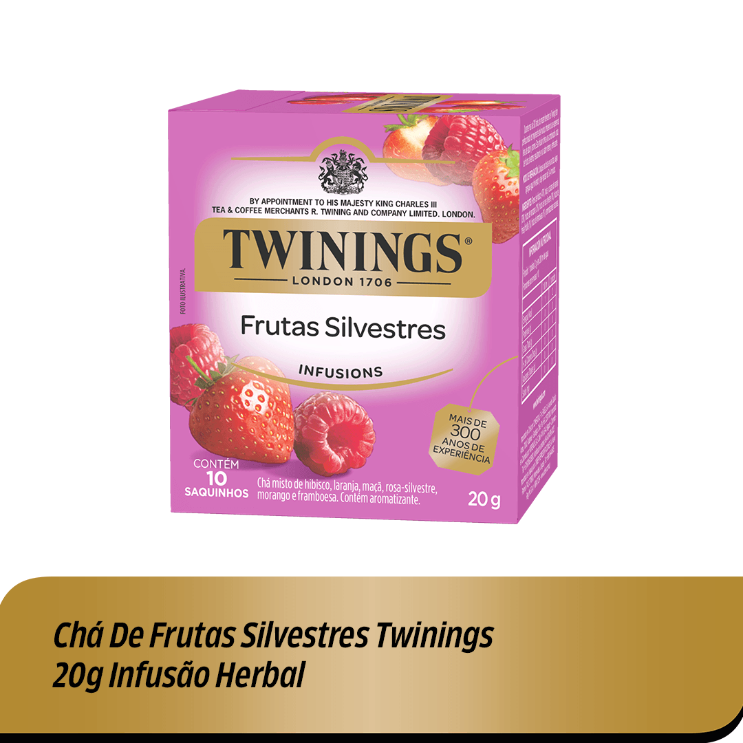 Cha Misto Frutas Silv 20g 12unx10sch Tws - Image 1