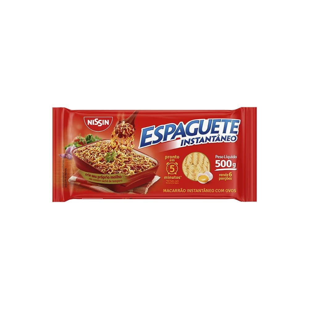 Espaguete T-5 1x500G - Nissin - Image 1