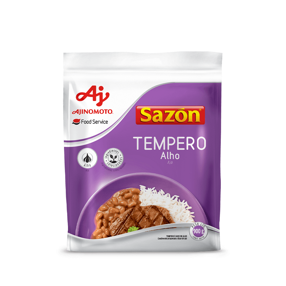 Tempero Em Pó Sazón® Profissional Toque De Alho 900G - Image 1