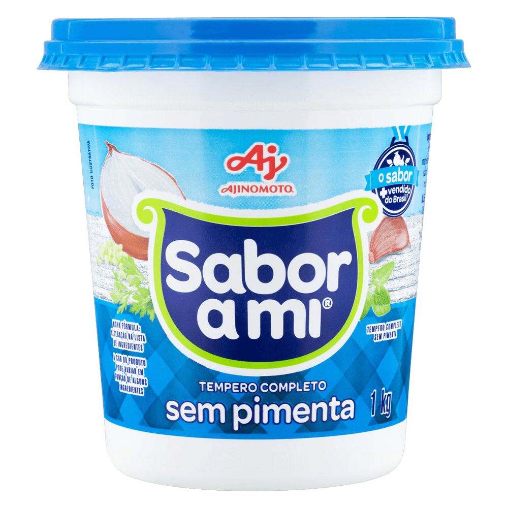 Tempero Completo Sabor A Mi® Sem Pimenta 1Kg - Image 1