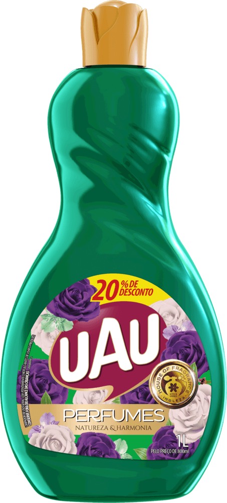 Limpador Perfumado UAU Perfumes Natureza e Harmonia 1L Promo - Image 1