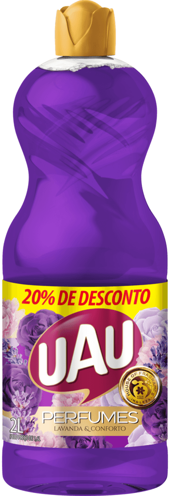 Limpador Perfumado UAU Perfumes Lavanda e Conforto 2L Promo - Image 1