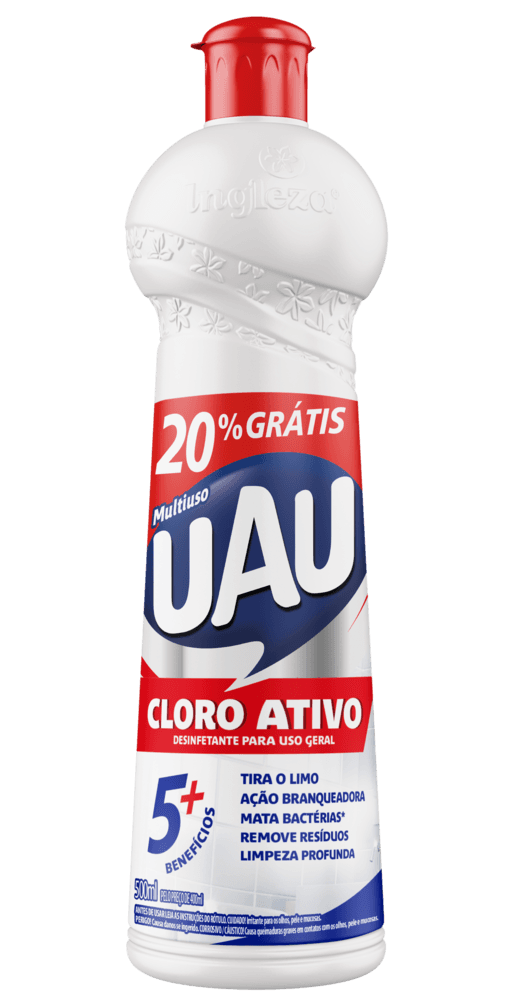 UAU Cloro Ativo 5+ 500ml Promo - Image 1