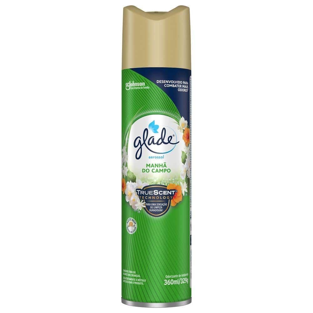 Desodorizador Glade Aerossol Manhã Do Campo 360ml - Image 1