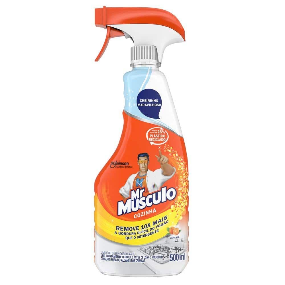 Desengordurante MrMúsculo Cozinha Laranja Aparelho 500ml - Image 1