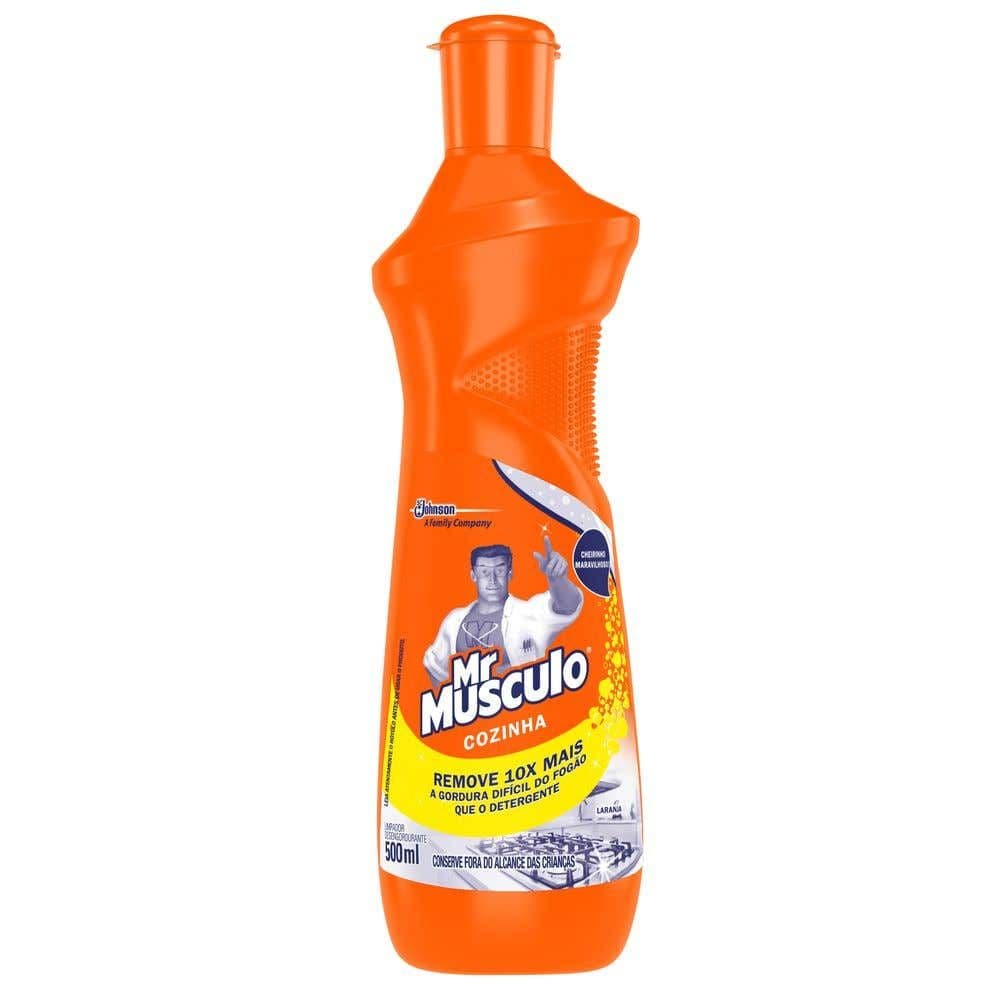 Desengordurante MrMúsculo Cozinha Laranja 500ml - Image 1
