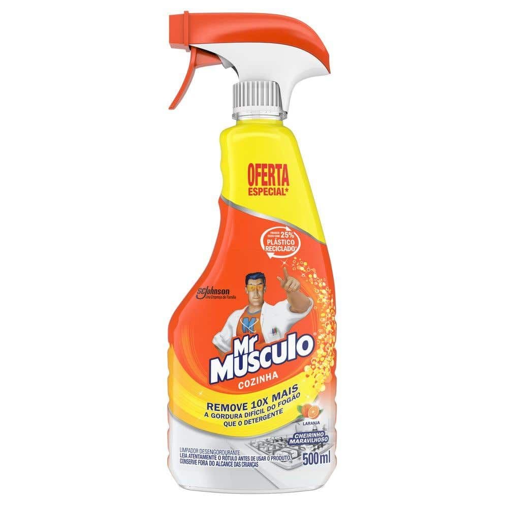 Desengordurante MrMúsculo Cozinha Laranja 500ml 30% de Desconto - Image 1