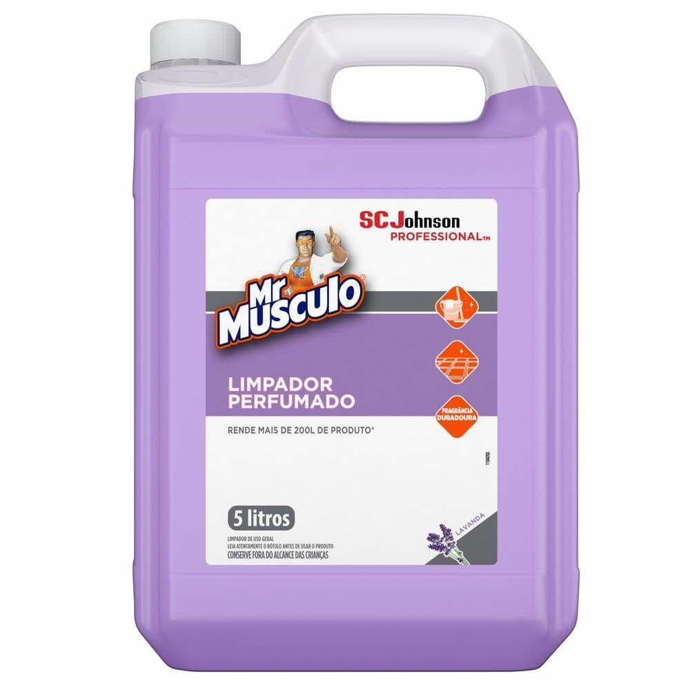 Limpador Mr Músculo Pisos Líquido Lavanda 5L - Image 1