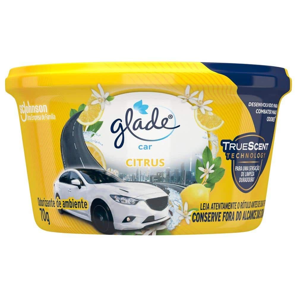 Desodorizador Glade Gel Car Citrus 70g - Image 1