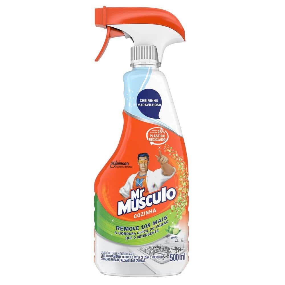 Desengordurante Mr Músculo Cozinha Limão 500ml - Image 1