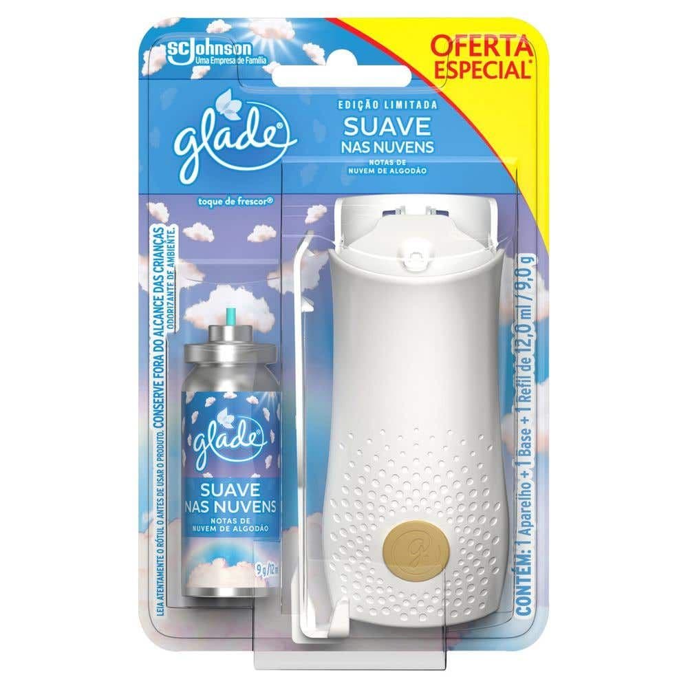 Desodorizador Glade Toque de Frescor Aparelho + Refil Edição Limitada 12ml Oferta Especial - Image 1