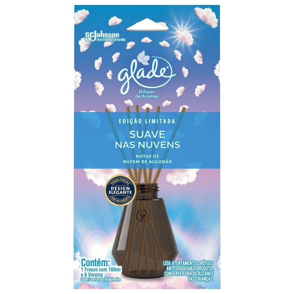 Desodorizador Glade Difusor Nuvens Edição Limitada 100ml - Image 1