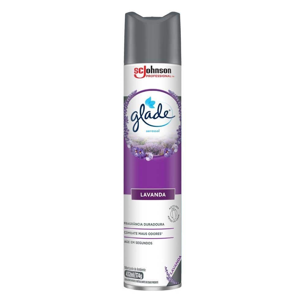 Desodorizador Glade Aerossol Lavanda 432ml - Image 1