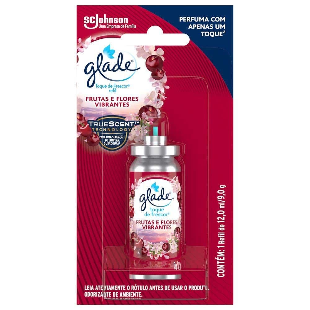 Desodorizador Glade Toque de Frescor Refil Frutas e Flores Vibrantes 12ml - Image 1