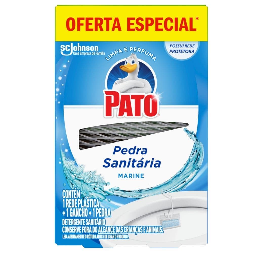 Desodorizador Sanitário Pato Pedra Marine 25g 25% Desconto - Image 1