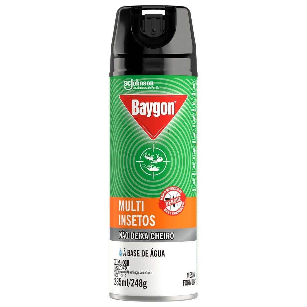 Inseticida Aerossol Baygon Multiplus 285ml - Image 1