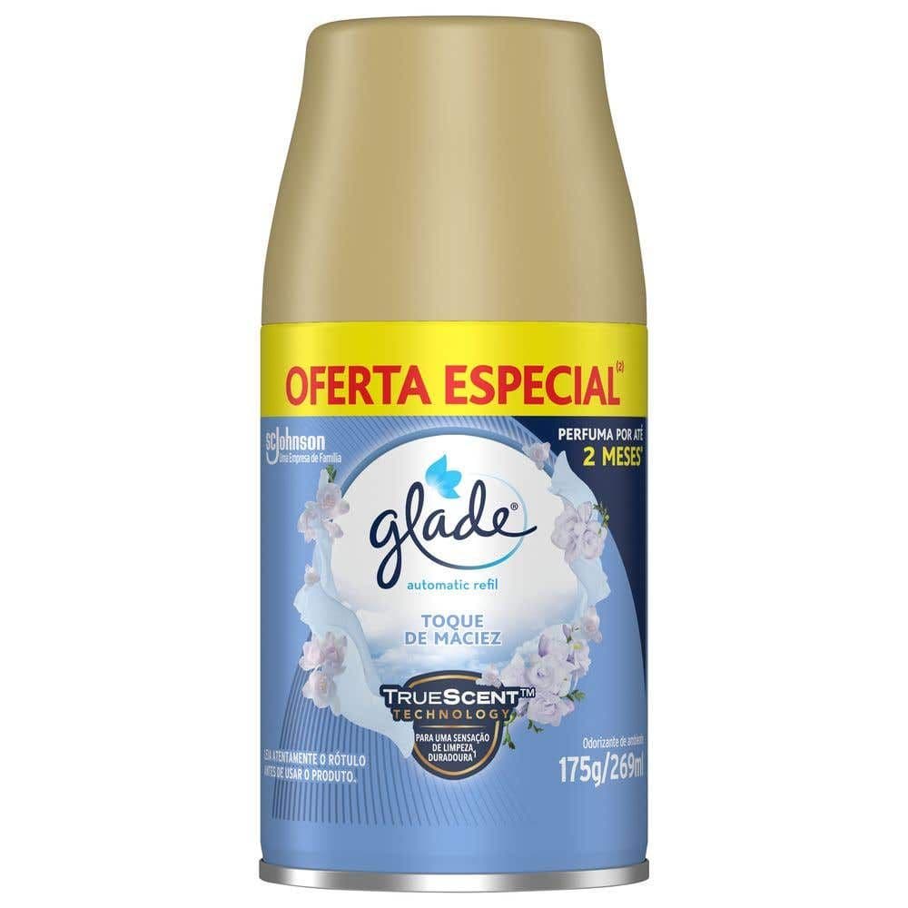 Desodorizador Glade Automatic Spray Refil Toque de Maciez 269ml Oferta Especial - Image 1