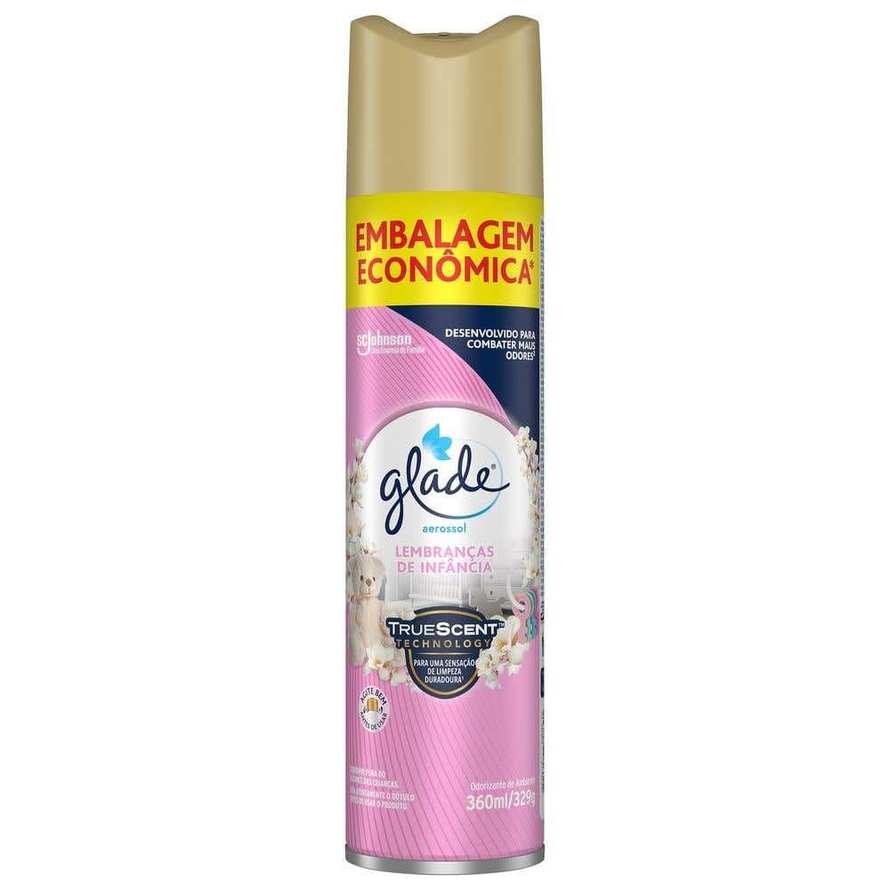 Desodorizador Glade Aerossol Lembranças de Infância 360ml Embalagem Econômica - Image 1