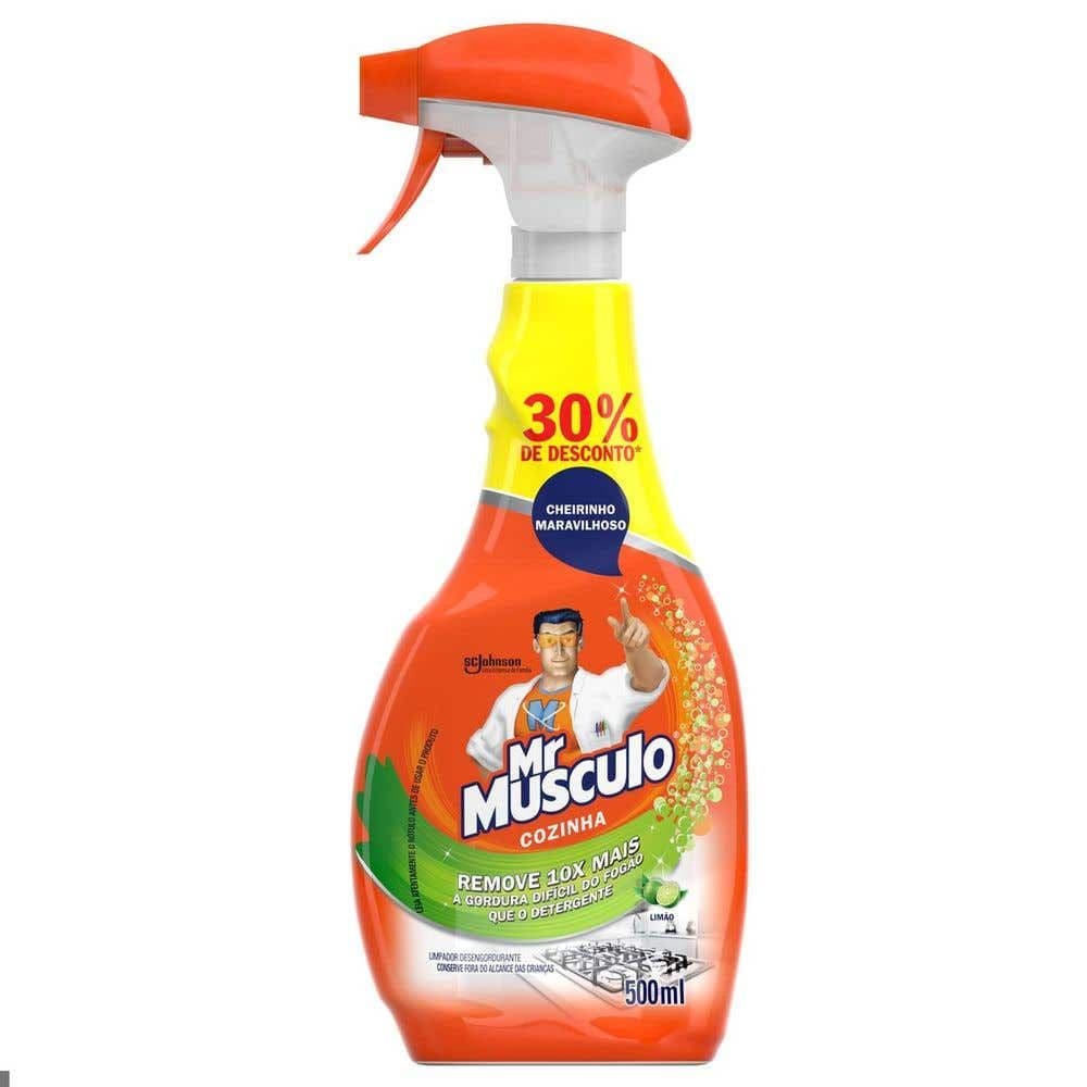 Desengordurante MrMúsculo Cozinha Limão 500ml 30% de Desconto - Image 1