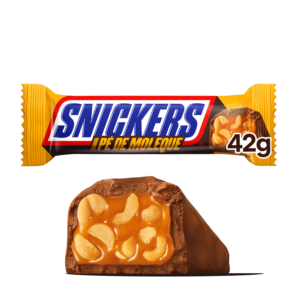 Chocolate Snickers Pé De Moleque 42G - Image 1