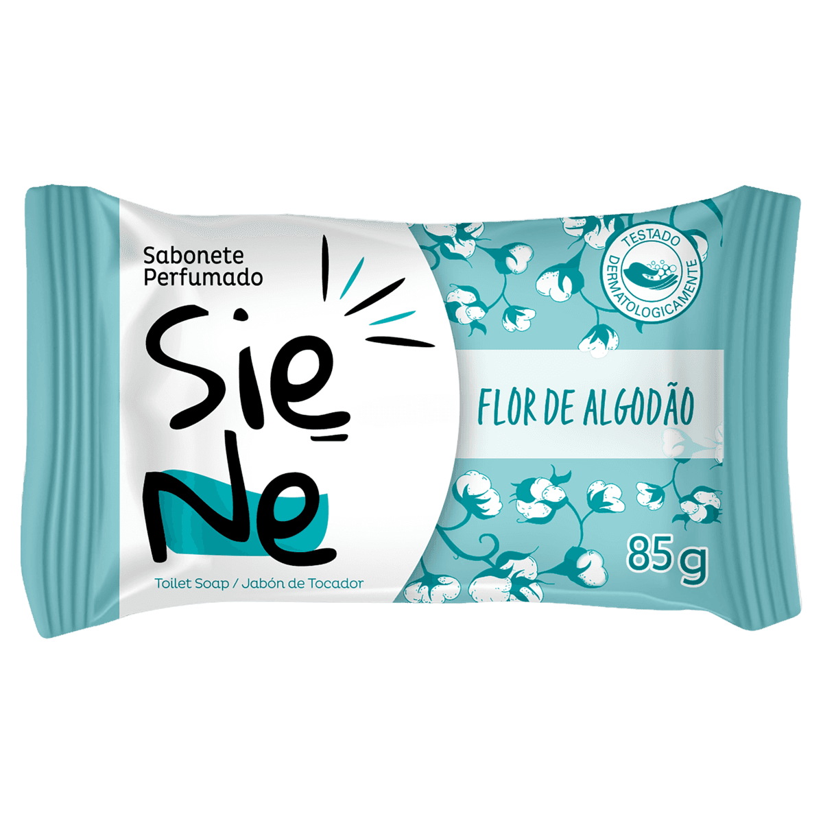 Sabonete Barra Flor de Algodão Siene Flow Pack 85g - Image 1