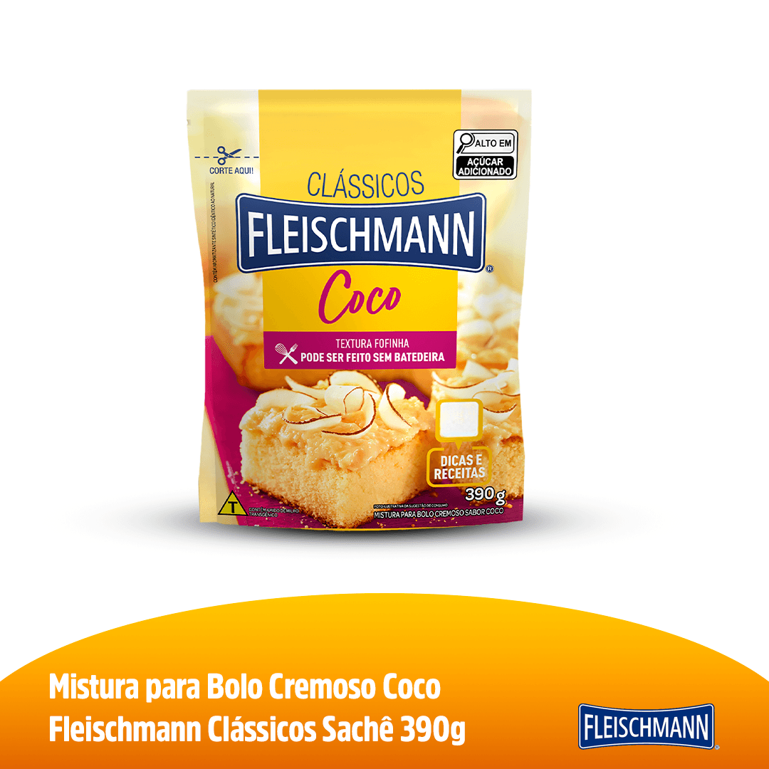 Mistura Bolo Coco Cremoso 20unx390g Flm - Image 1