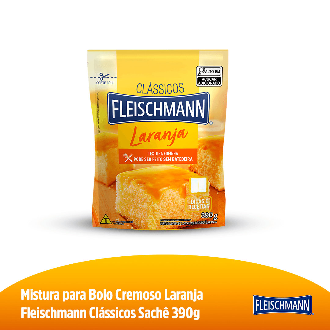 Mistura Bolo Laranja Cremoso 20unx390g Flm - Image 1