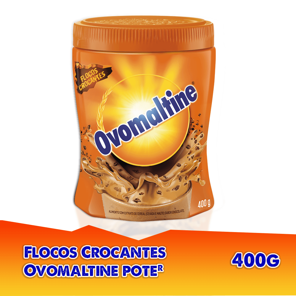 Ovomaltine Flocos Croc 24unx400g Pote - Image 1