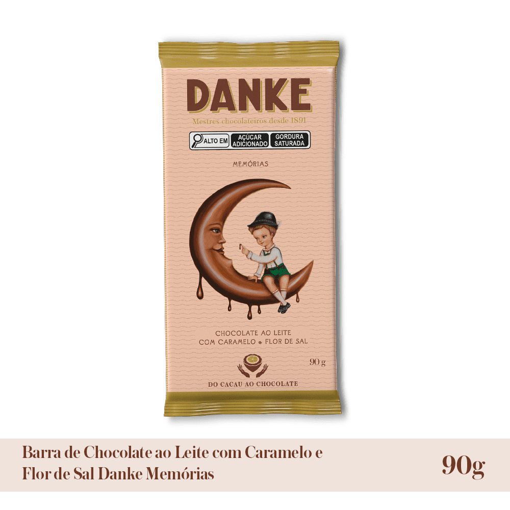 Barra Chocolate Flow Car Flor Sal 6x14x90g Dk - Image 1