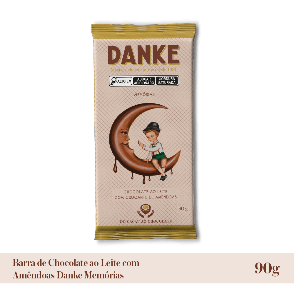 Barra Choc Flow Amendoas 6x14x90g Dk - Image 1