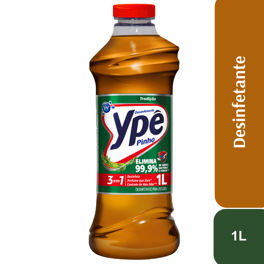 Desinfetante Pinho Ypê Tradição Fr 12 - Image 1