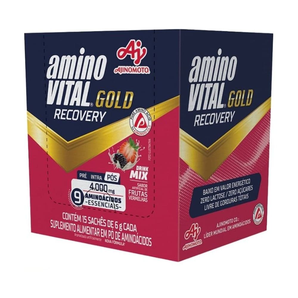aminoVITAL® GOLD Drink Mix Frutas Vermelhas - Ajinomoto - Image 1