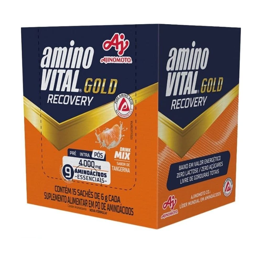 aminoVITAL® GOLD Drink Mix Tangerina - Ajinomoto - Image 1