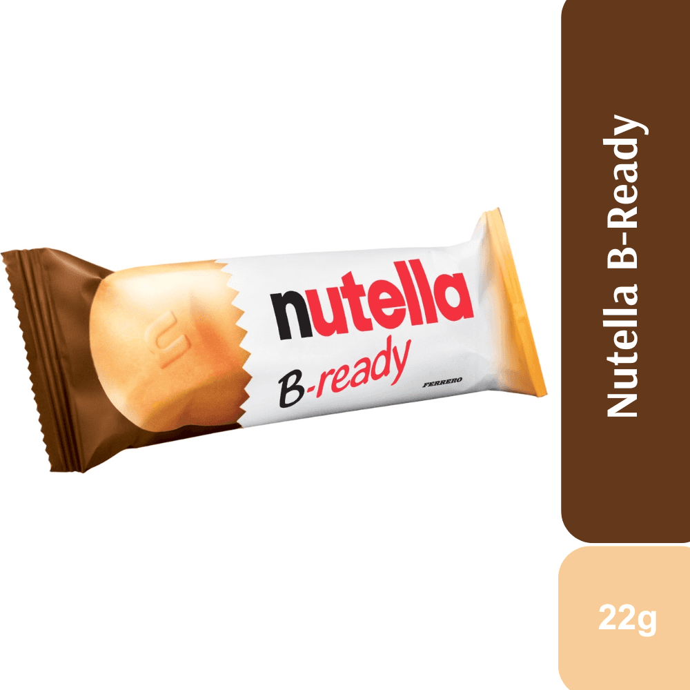 Nutella B-Ready Wafer Recheado 22g 1 Unidade - Image 1