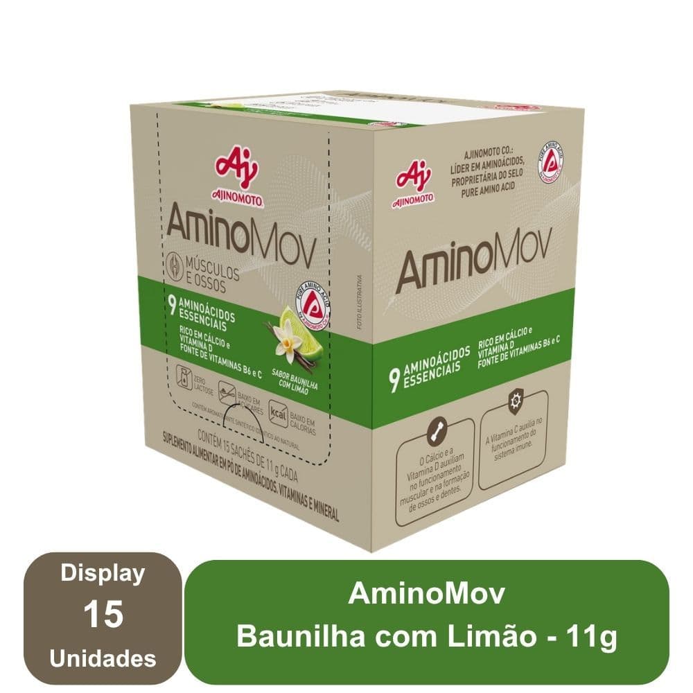 AminoMov Baunilha com Limão - Image 1