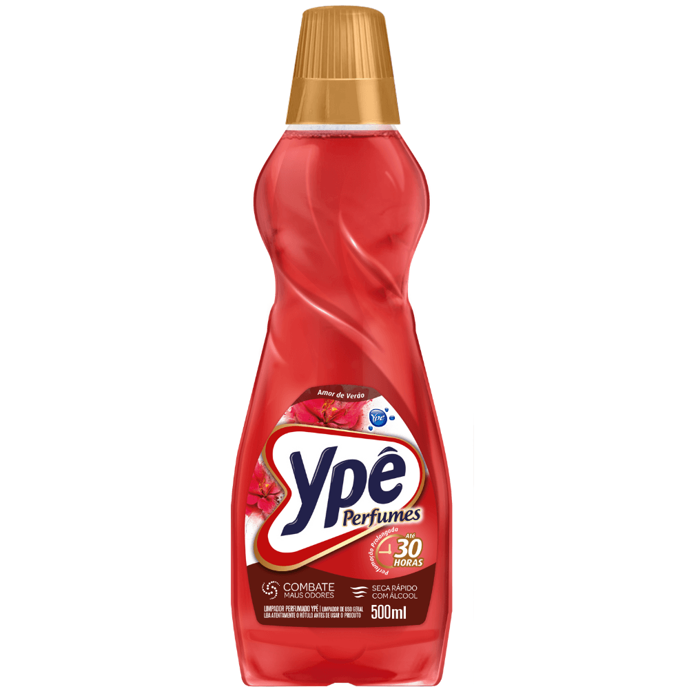 Limpador Perfumado Ypê Premium Vermelho Amor de Verão 1l - Até 30h de perfumação - Limpador de uso geral - Image 1