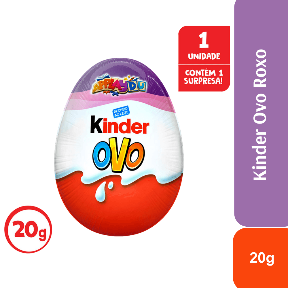 Kinder Ovo Rosa 1 uni 20g - Image 1