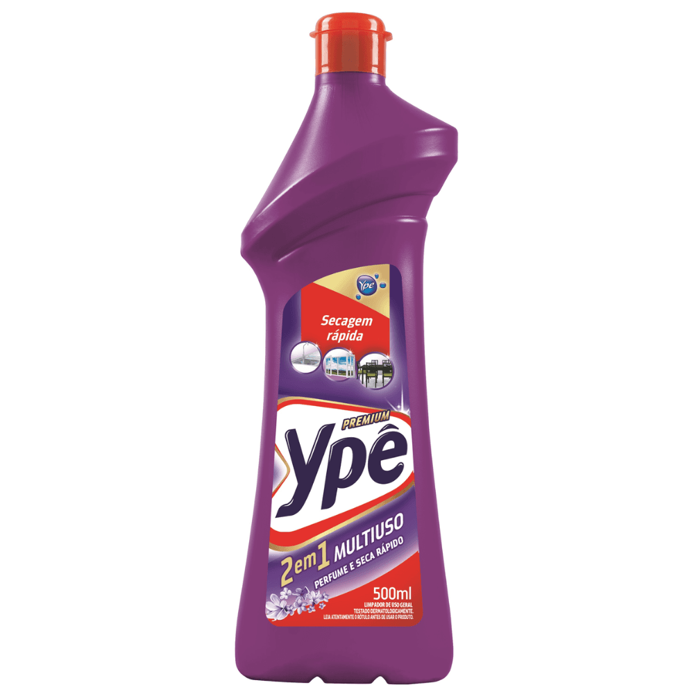 Multiuso Ypê Premium Roxo Secagem Rápida 500ml - Perfuma e Seca Rápido - Image 1