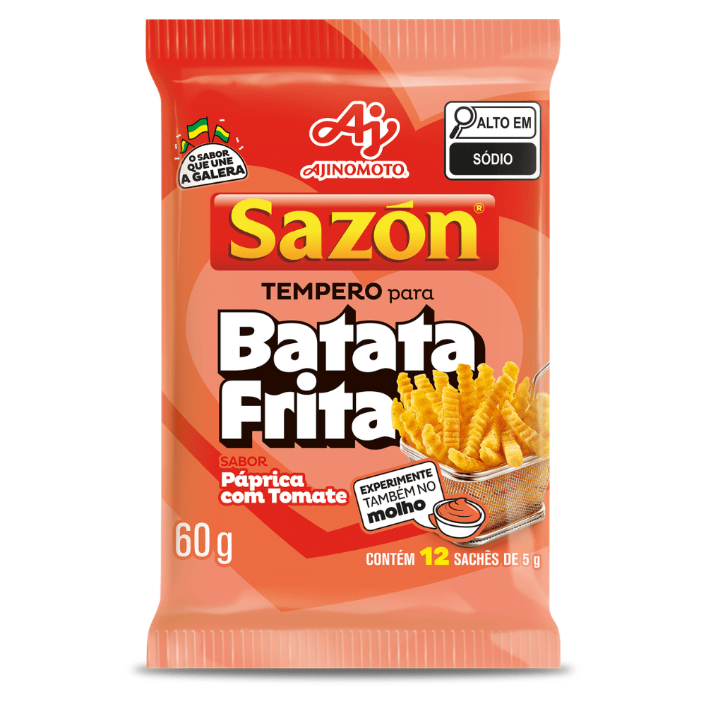 Tempero Sazón® Para Batata Frita Páprica Com Tomate - Image 1