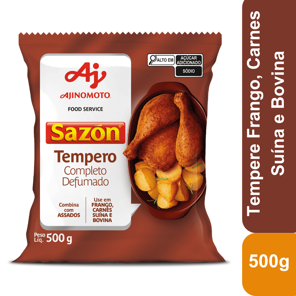 Tempero Sazón Profissional Completo Defumado 500g - Image 1